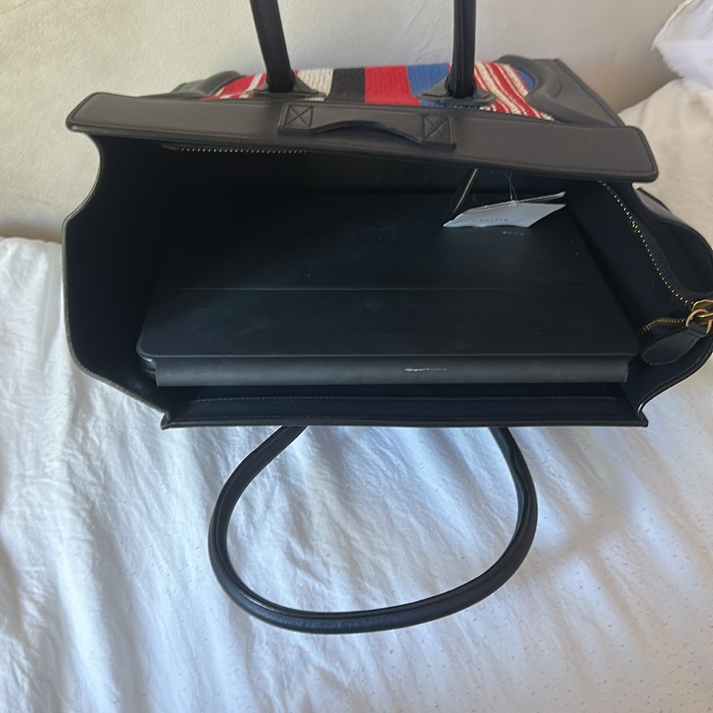 New Celine Calfskin Stripped luggage - Picture 13 of 14